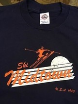 Midtown - Ski Midtown U.S.A.1983 T-Shirt ~ Nie Getragen ~ M - £9.01 GBP+