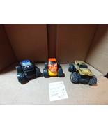 SFX Motor Sports Monster Truck Pickup Tiger Orange, Meents Tan, Airbornn... - $12.30 CAD