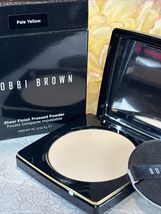 Bobbi Brown Sheer Finish Pressed Powder - Pale Yellow - Full Size NIB Fr... - $33.39 CAD