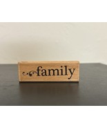 Studio G Family Wood Mounted Rubber Stamp By Janet Dunn - $97.02 MXN