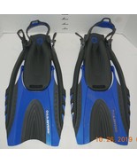 U.S. Divers Blue DIVING FINS FLIPPERS SIZE S/M - $48.31 CAD