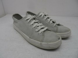 Keds Women&#39;s Lace-Up Kickstart Mini Chambray Casual Shoes Light Grey Size 8.5M - £17.17 GBP