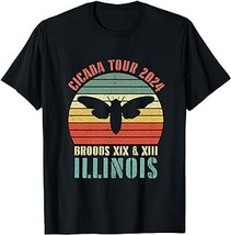 Cicada Tour 2024 illinois Insect Invasion Year Of The Cicada T-Shirt - £12.54 GBP+