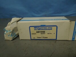 Ferraz Shawmut A6T200 Class T Fuse 200A 600V AC New In Box - £40.06 GBP