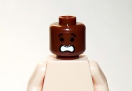 Black African American Head Scared Head Diy Minifigure Fast Shipping - $3.55