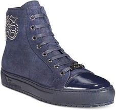 $450 John Galliano Men s Ultra Suede Hightop Sneakers US 7.5 EU 40.5 - £110.85 GBP