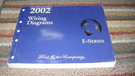2002 Ford Econoline E-Series VAN Electrical Wiring Diagram Manual WORN USED 02 - £46.93 GBP