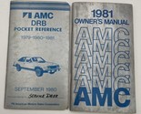 AMC American Motors 1981 OEM Owner&#39;s Manual Spirit Concord Wagon - $14.20