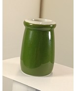 Hall individual creamer, olive green made in the USA. - $141.17 MXN