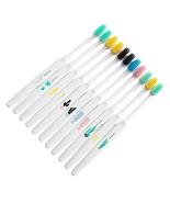 Durable 10pcs Set PP Plastic Handle Toothbrush Soft PBT Toothbrush-head ... - £13.19 GBP