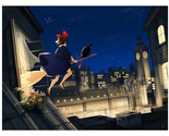 WonderCon 2024 Kiki&#39;s Delivery Service Giclee Poster Print 24x18 SIGNED ... - $79.99