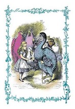 Alice in Wonderland: Dodo Gives Alice a Thimble by John Tenniel - Art Print - £17.57 GBP+