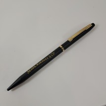 Vintage Sears Roebuck &amp; Co Pen ball point Centennial matte black gold lo... - $418.15 MXN