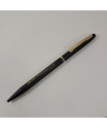 Vintage Sears Roebuck &amp; Co Pen ball point Centennial matte black gold lo... - $418.15 MXN