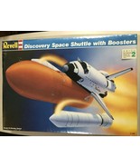 1988 SEALED REVELL DISCOVERY SPACE SHUTTLE WITH BOOSTERS MODEL #4544 1:144 - $69.30
