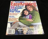 Family Circle Magazine Fall 2000 Easy Knitting Plus Crochet; Adorable Ba... - $10.00