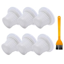 6 Pack Kmm Hepa Filter Replacement Compatible With Kmm Handheld Car Vacuum Clean - $20.99