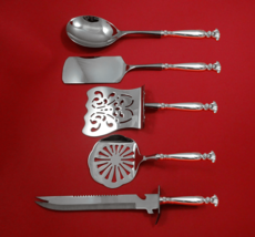 Romance of the Sea by Wallace Sterling Silver Brunch Serving Set 5pc HHWS Custom - £321.59 GBP