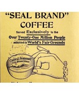 Chase Sandborn Seal Brand Coffee 1894 Advertisement Victorian Beverage 8... - £11.96 GBP