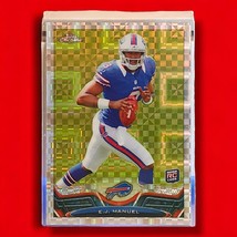 2013 Topps Chrome X-FRACTOR #45 E.J. Manuel RC Rookie Buffalo Bills - £1.34 GBP