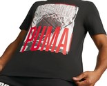 Puma Men&#39;s Hoops Graphic Short-Sleeve T-Shirt - Black-Medium - $19.99