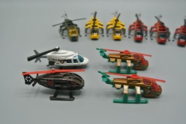 Matchbox Hot Wheels Helicopter Lot of 13 Diecast 1990s 00s Thailand China Loose - $28.84