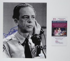 Don Knotts Signed B&amp;W 8x10 Photo Barney Fife The Andy Griffith Show JSA COA - $98.99