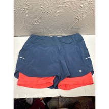 Athleta Ready Set Go 2 1 Running Shorts Elastic Waist Athleisure Women&#39;s... - $21.95