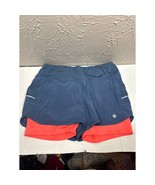 Athleta Ready Set Go 2 1 Running Shorts Elastic Waist Athleisure Women&#39;s... - $409.56 MXN