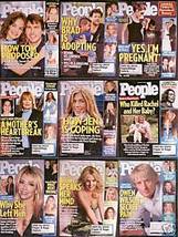 9 PEOPLE-2005-07 Britney,Brad,Tom,Owen,Jen,Jolie,Heathe - £8.01 GBP