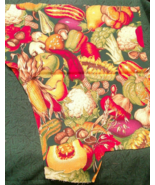 Fabric Concord Autumn Harvest Eggplant Corn Squash Broccoli Mushrooms $2.35 - $3.25 CAD