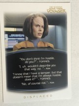 Quotable Star Trek Voyager Trading Card #47 Displaced - £1.58 GBP