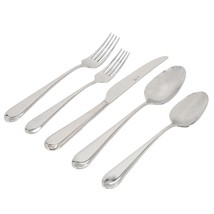 Gibson Elite Claudine 20 Piece Stainless Steel Flatware Set in Silver - $74.04