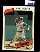 1980 Topps #245 Phil Niekro Exmt Braves Hof *X93027 - £1.94 GBP