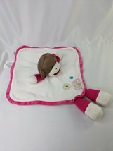 Baby Starters Sock Monkey Lovey Security Blanket Stuffed Animal Toy - $9.95