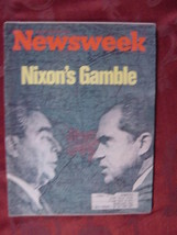 Newsweek May 22 1972 Nixon&#39;s Vietnam War PRE-SCHOOL +++ - £5.10 GBP