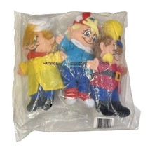 Kellogg&#39;s Rice Krispies Cereal Snap Crackle Pop Plush Bean Bag Dolls - $22.99