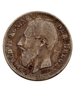1898 Belgique 50 Centimes Très Fin État Km #26 - $810.46 MXN