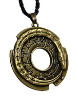 Ouroboros Collar Assassins Connor Amuleto Colgante Medallón Credo 20&quot; Cuero - £6.95 GBP
