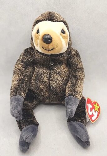 Primary image for 1999 Ty Beanie Baby " Slowpoke " Retired Sloth  BB25