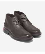 Cole Haan Men&#39;s Go-To Lace Chukka Ankle Boot Dark Roast Brown Pavement S... - £97.77 GBP