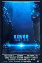 1989 The Abyss Movie Poster 11X17 Ed Harris Michael Biehn Action Thriller  - £9.13 GBP