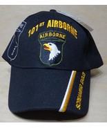 101ST AIRBORNE &quot; SCREAMING EAGLES &quot; BLACK BALL CAP OFFICIALLY LICENSED CAP - £10.40 GBP