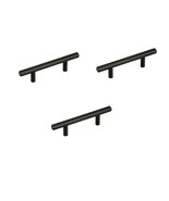 3X  Amerock  Bar Pulls 3 in (76 mm) Oil-Rubbed Bronze Cabinet Drawer Pull - $24.35 CAD