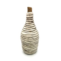 Decorative Bottles, Small Ceramic Bottle With Cork Stopper, Handmade Host Gift - £39.16 GBP