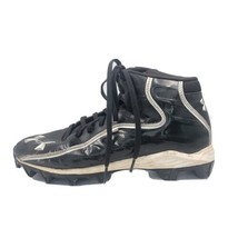 Under Men&#39;s Armour Black High Top Cleats Sz 7.5 - £16.81 GBP