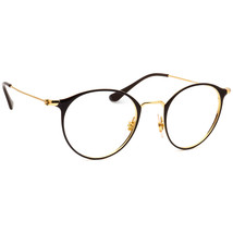 Ray-Ban Eyeglasses RB 8378 2905 Dark Brown/Gold Round Metal Frame 47[]21 140 - £114.63 GBP