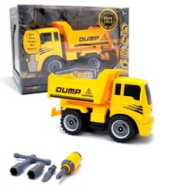Construct A Truck - Dump. Take it apart + Friction powered 2-toys-in-1 - £19.73 GBP