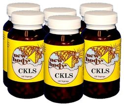 CKLS COLON CLEANSER Six Pack (6) NEW BODY PRODUCTS  100 Vegicaps - $221.40 CAD