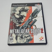 Metal Gear Solid 2: Sons of Liberty (Sony PlayStation 2, 2001) PS2 Tested CIB - £15.47 GBP